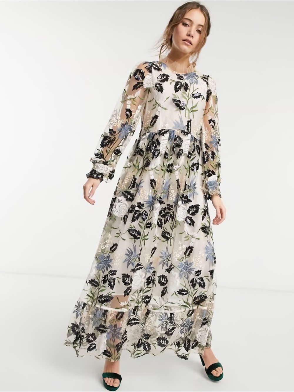 Sister Jane Dream Sheer Maxi Dress